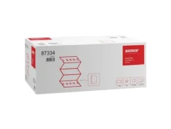 Katrin Pappershanddukar-Handduksark, , 2-lagers, W-fold, 34x20,6cm, 8,5 cm, vit