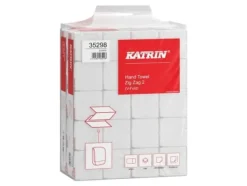 Katrin Pappershanddukar-Handduksark V-Fold 2-lagers L22,4xW23xD11,5cm Mix Vit,20 pk x 200 ark/krt