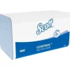 Handduksark, Kimberly-Clark Scott, 1-lagers, Z-fold, 31,5x20 cm, 10,5 cm, blå - (15 st.)