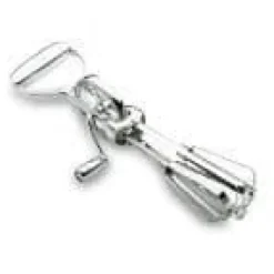 Vispar-Handmixer - WEIS - Rostfritt stål - 4 grenar - 32x13x8 cm - 308 g