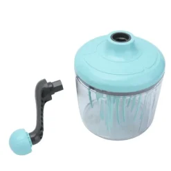 Vispar-Handmixer PP Handhållen äggvisp med avtagbart handtag gräddvisp Bekväm och halkfri ljusgrön för kök