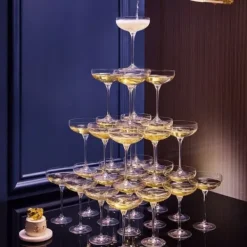 Glas-Harmony Champagneglas Coupe 28cl, 6-pack - Krosno