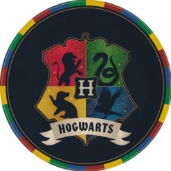 Harry Potter hus papptallrikar 8 st 23 cm