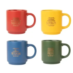 Harry Potter set of 4 mugs 300ml