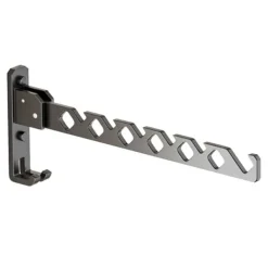 Hem Hopfällbar Torkkrok Halkfri Aluminiumlegering Infällbar Väggmonterad Galgeställ Klädkrokar för Hemmet