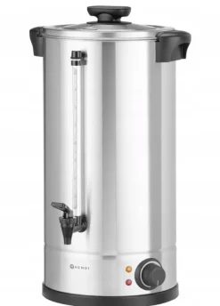 Vattenkokare-HENDI Vattenkokare 20L, 2250W, Rostfritt Stål, Automatisk Temperaturhållning