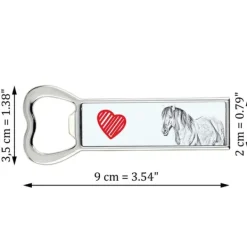 Drinkshakers & Drinkverktyg-Henson the horse - flasköppnare med häst, personlig kylöppnare, unik present till en man från Art-Dog