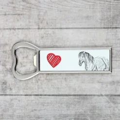Drinkshakers & Drinkverktyg-Henson the horse - flasköppnare med häst, personlig kylöppnare, unik present till en man från Art-Dog