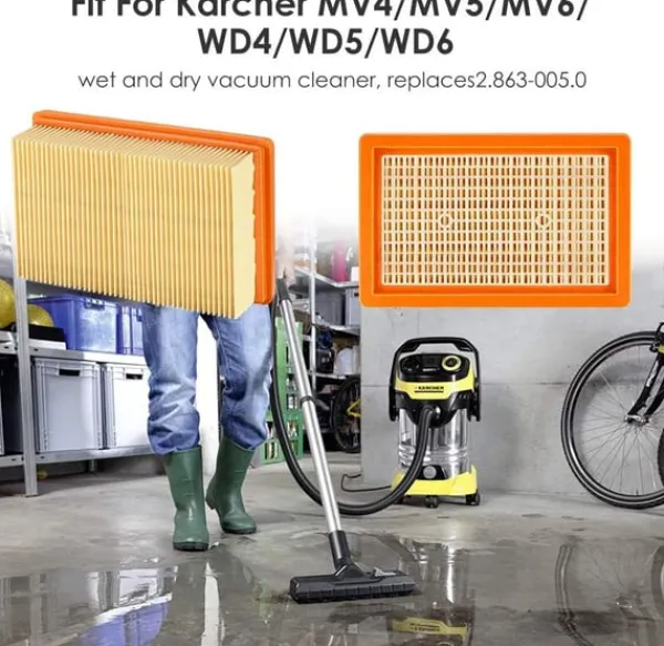 HEPA-filter för Kärcher NT25/NT35/NT45 2-pack