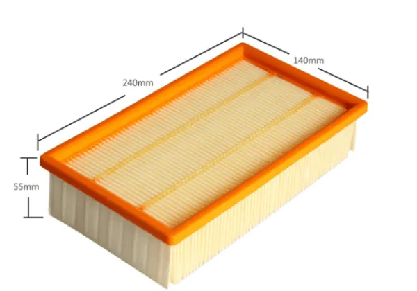 HEPA-filter för Kärcher NT25/NT35/NT45 2-pack