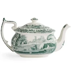 Kaffe- & Tekannor-Heritage Green Italian Tekanna, 1,1L - Spode