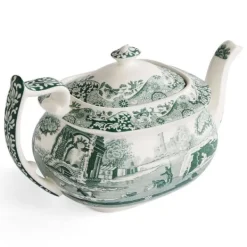 Kaffe- & Tekannor-Heritage Green Italian Tekanna, 1,1L - Spode