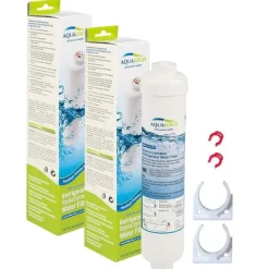 Högkvalitativ uppsättning med 2 ersättningsfilter för Samsung DA29-10105J HAFEX/EXP kylskåp / 2 x Water filter cartridge for refrigerator