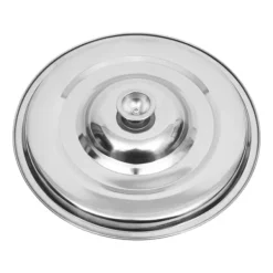 Hink i rostfritt stål - Ishink - 12 l - Med lock - Stor kapacitet - För catering & kök - Silver