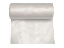 Hinkpåse 45 ltr 600x700 mm 7 my med Fals Kompakt HDPE Klar,20 rl x 50 stk/krt