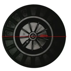 Hjulhjul för soptunna, soptunna MGB 120L 240L dia. 200 mm