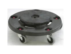 Hjulsats stål svart för Brute Avfallsbehållare (st)