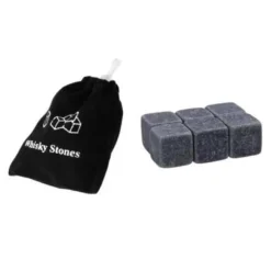 Whiskystenar-HK00362-Återanvändbara kylande whiskystenar. 6 stycken. isstenar. naturstenar. Bar. vin. bröllopspresent