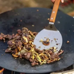 Stekspadar-HÄLLMARK STEKPADE HAMBURGARE 47 CM, bred stekspade stekhäll