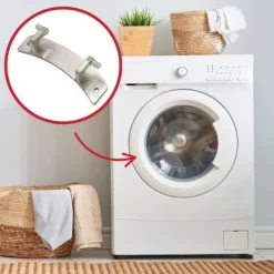 Tvättmaskiner-Hängsel fönster - DAEWOO, LG - 4774EN2001A - Vit - Handtag - Tvättmaskin