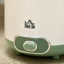 HOMCOM Yoghurtmaskin Vit Plast 1,5L med Sil - Perfekt för Grekisk Yoghurt