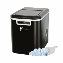 Ismaskiner-HomeTech Isbitarmaskin – Isbitsmaskin – 2,2 Liter – Svart