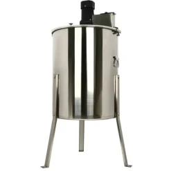 Honungsburkar-Honungsslunga - Elektrisk 8-ramars - Rostfritt stål - 220 V - 140 W motor - 370 varv/min - Cylindrisk