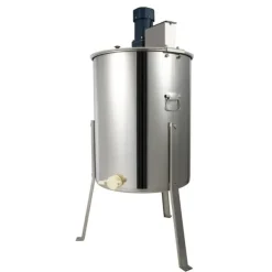 Honungsburkar-Honungsslungare - Elektrisk 4-ram - Rostfritt stål - Hastighet 270 varv/min - Kapacitet 10 kg - Silver