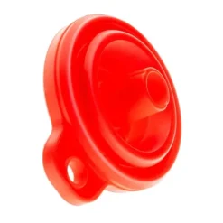 Trattar-Hopfällbar röd silikontratt - universell, hållbar, enkel att förvara