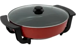 Hot Pot, 6 L kapacitet, justerbara temperaturinställningar,röd