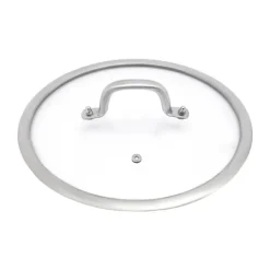 Hot Pot/Fonduegryta - Delad Yin-Yang - 32 cm - 304 Rostfritt Stål - Med Skedar - Militärgrön