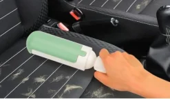 Tvättutrustning-Hårborttagningsrulle för husdjur - vit och röd