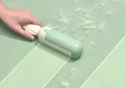 Tvättutrustning-Hårborttagningsrulle för husdjur - vit och röd