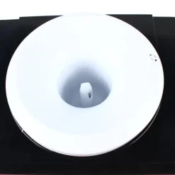 HS-09, fristående vattenkylare & dispenser, varm/kall, avtagbar design, silver, för hem eller kontor