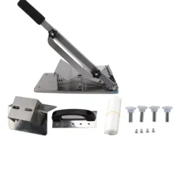 Hushållsmanuell lammskärningsmaskin fryst köttskärningsmaskin nötkött fårkött ark rullar skärare för kök