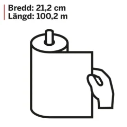 Katrin Pappershanddukar-Hushållspapper 360 12/fp