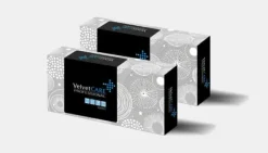 Pappersnäsdukar-Hygieniska våtservetter Kartong Avtagbar 100 st Velvet VLP-3100013 KARTONG 40x