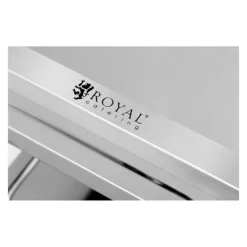 Tillbehör För Matservering-3-hyllad servitörsvagn av rostfritt stål