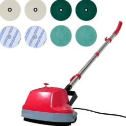 Golv- & Mattrengöring-5-i-1 Dammsugare & Polerare - Mångsidig Rengöringsmaskin för Tunga Ytor | Färg: Guld | Storlek: Standard