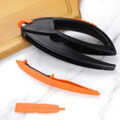 3-i-1 Vitlökspress med Skala - Vitlökspress i Rostfritt Stål