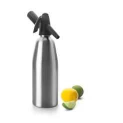 Ibili 744010 Silver Soda Sifon 10 x 10 x 32 cm