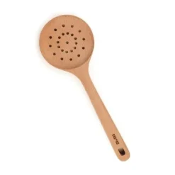 Ibili Hålslevar-746630 Skimmer, trä, brun, 30 x 10 x 2 cm