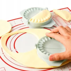 Köksformar-2-i-1-dumplingmaskin med cirklarna Dumplingmaskin med ABS-skärare