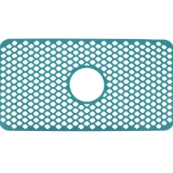 Ihålig isolerad diskbänksmatta halkfri multifunktionell stor storlek silikon diskbänksmatta skydd grön