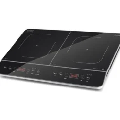 Spishällar-Induktionskokplatta - Touch - 3500 Watt - Glaskeramik - Dubbel - Taktile