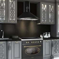 Spisar-Induktionsspis - GURARI - E 913 RU BL - 90 cm - 5 induktionszoner - XXL ugn 121 L