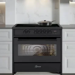 Spisar-Induktionsspis - GURARI - E 913 BL - 90 cm - 121L - 5 Flex-zoner