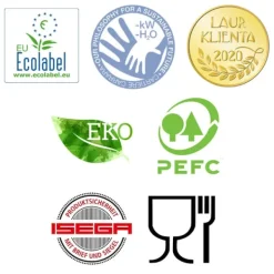 Pappershanddukar-Industriell rengöringsduk, blå, superabsorberande, 150 m, 3 lager, Bulkysoft Excellence, för industrin, 1 rulle