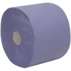 Pappershanddukar-Industriservetter, 2-lagig, blå, förpackning med 2 rullar om 360 m