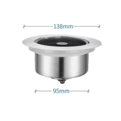 INF Köksdiskbänk Sil korgplugg (stort läckage)